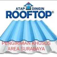 ATAP ROOFTOP Atap uPvc rooftop PANJANG 6,5 METER