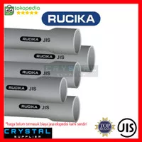 PIPA PVC RUCIKA 1 1/2 inch ABU JIS AW VP Pralon JIS AW 4 meter