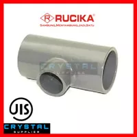 VERLOP TEE RUCIKA 4 x 3 inch Polos AW PVC / Reducer T / Vlok Te