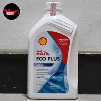 Oli SHELL Helix Eco Plus 5w30/5w-30 Full Synthetic LCGC (1L)