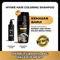 Hair Color Shampoo Black Instant By My Iwe Shampo Pewarna Rambut