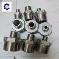 Double Nepel Reducer Stainless SS304/ Nipple Reducer SS304 1/2, 3/8