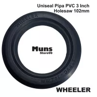 Uniseal Unisil Pipa PVC 3 Inch Sistem Aquaponik dan Hidroponik WHEELER