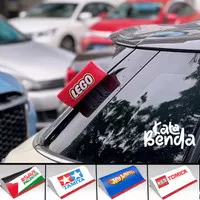 Stiker Label LEGO Pintu/Bagasi Mobil Penutup Cover Hiasan Lucu