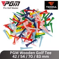 PGM Wooden Golf Tee 42 / 54 / 70 / 83 MM Kayu Tees Golf Tour Tees