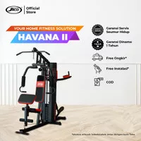 Home Gym 2 Sisi TopGym Havana 2 Homegym Alat Fitness Multifungsi