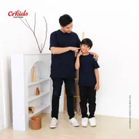 Orkids Kaos Couple Keluarga Oversize T-Shirt Family Anak Ayah Mikato 