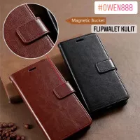 Flip Cover Xiaomi Redmi 3 Pro Leather Case Sarung Dompet Kulit