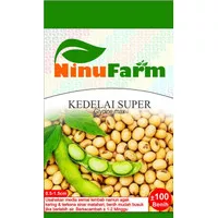 BENIH KEDELAI SUPER - SOYA BEAN SEED - NINUFARM - 100 BUTIR