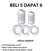 D799 cincin pria silicon kondom silikon ring cock delay sambung