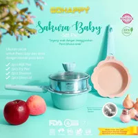 Perlengkapan Panci Bayi Sakura Flower Baby Cookware SET Best Quality