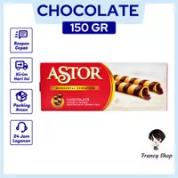 Astor Chocolate Wafer Roll Coklat 150 gr