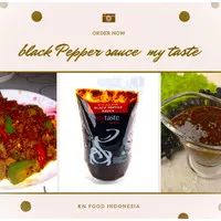 SAUS BLACK PEPPER MY TASTE - SAUS LADA HITAM