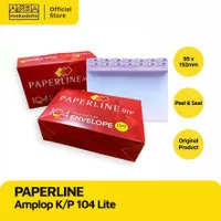 ENVELOPE | AMPLOP PAPERLINE PUTIH POLOS UKURAN 95 X 152MM 104 LITE