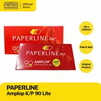 ENVELOPE | AMPLOP PAPERLINE PUTIH POLOS UKURAN 110 X 230MM 90 LITE