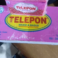 Sabun Telepon Batang isi 20 sabun telepon warna pink 1 dus