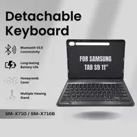 Case Keyboard Samsung Tab S9 11 inch 2023 SM-X710 Flip Cover Bluetooth
