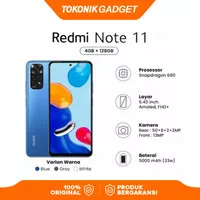 SECOND-Redmi Note 11 4/6 +128GB