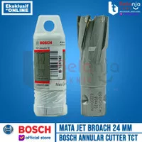 Bosch Annular Cutter TCT 24MM Mata Jet Broach Bor Magnet 24 X 35 MM