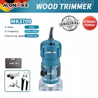 Wood Trimmer Kayu Set 6mm 1/4 Inchi Mesin Router Profil List MONAKE