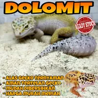 1 KG Dolomit gecko alas kandang tokek rumah gecko geko kadal reptil
