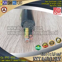 Kabel NYY 4x2,5 mm2 KABELINDO /4 x 2,5 mm2/4x2.5mm2/4x2.5 mm/4x2.5mm