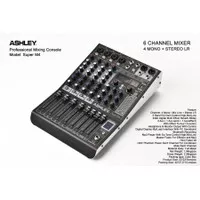 MIXER AUDIO ASHLEY SUPER M4 / M 4 4 CHANNEL ORIGINAL ASHLEY