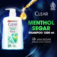 Clear Shampoo Ice Cool Menthol Anti Ketombe 1200 ml