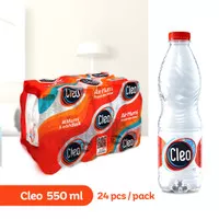 CLEO AIR MURNI / AIR MINUM CLEO BPA FREE - PER BOX ISI 24 x 550ml