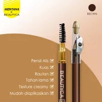 Montana X BeautyCa Eyebrow Pencil/ Pensil Alis Sisir / Euphoria Series