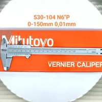 VERNIER CALIPER MITUTOYO MANUAL 150mm (6") 530-312 N6"P