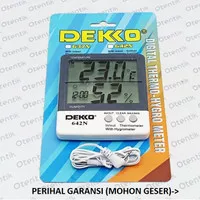 Termometer Higrometer DIGITAL DEKKO 642N - THERMOHYGROMETER 642N Deko