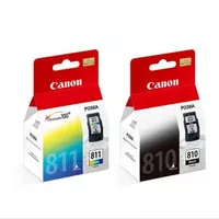 Catridge Tinta Printer Canon PG 810 Hitam/Black CL 811 Warna/Color ORI