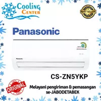 AC PANASONIC 1/2PK CS/CU -ZN 5YKP AC 1/2 PK STANDAR + PASANG INSTALASI