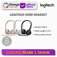 Logitech H390 Headset Stereo USB Mikrofon Noise-Cancelling