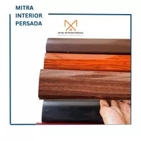 Railing tangga hand railing PVC pegangan railing coklat tua serat kayu