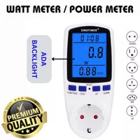 Watt meter Pengukur listrik Kwh digital Power Meter Volt Ampere Watt