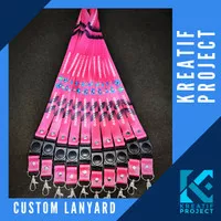 Custom Lanyard 2 Cm - 2 Sisi (Full Color)