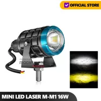 Lampu Tembak Foglamp Mini Laser Projie D2 M-M1 16Watt LaserGun DC9-80V