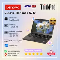 laptop lenovo x 240 core i5/ 8gb /ssd 256 Gb