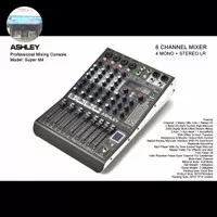 mixer audio ashley super m4