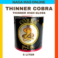 THINNER COBRA 5 LITER / PENGENCER CAT / THINNER HIGH GLOSS