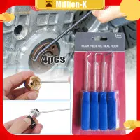 4pcs Car Pick Hook Obeng Cungkil Pelepas Seal Roller Karet Gear Mesin