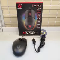 FANTECH X8 Combat Macro RGB Gaming Mouse -BLACK