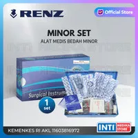 RENZ - Minor Set | Alat Medis Operasi Bedah Minor | Surgical Kit