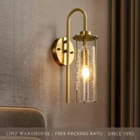 Lampu dinding hias MODERN GOLD CRACKING GLASS wall lamp