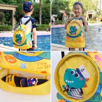 Tas Renang Anak Premium - Tas Pantai anak dengan Shoe comparment -