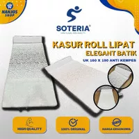  Kasur Lipat Roll Busa Super Anti Kempes Motif Batik 160x190 SOTERIA