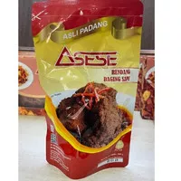 rendang sapi basah asese / rendang daging sapi asese khas padang asli