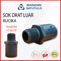 Sok Drat Luar RUCIKA - Shock drat - Shok - SDL 1/2" 3/4" inch